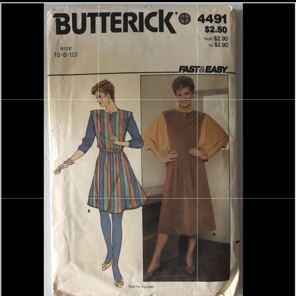 Butterick Pattern Set 4491